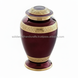 Urnas de latón para adultos, urnas hechas a mano para hombres y mujeres, urnas decorativas, urnas funerarias con alta calidad - Product Image 1