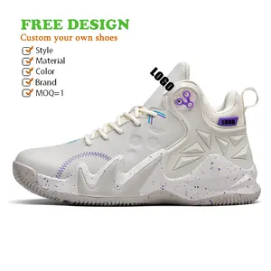 Fabricante OEM Customized Best American Basketball Shoes Custom Professional Basket Ball Shoes Com Spike Training Sports Shoe