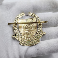 Badge de casquette d'avion en métal personnalisé