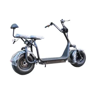 Rangka Baja Karbon Baterai Lithium Isi Ulang Baja Radial OTR Ban 1000 W Listrik 60 V Ban Ban Ban Scooter1000w 48 V