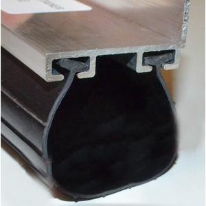 Lega di alluminio e PVC Garage chiusura inferiore soglia in gomma sezionale per porte e cancelli da Garage Basculanti - Product Image 4