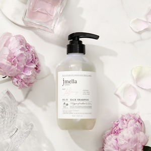 JMELLA BLOOMING PEONY HAIR SHAMPOO de Corée pour une fragrance florale et une nutrition intense, cuir chevelu sensible, cheveux doux et brillants - Product Image 2