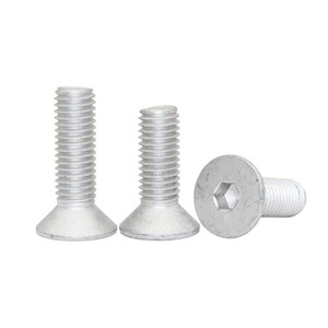 Factory Price DIN7991 Dacromet Carbon Steel Machine <b>Screw</b> With Hex Socket Flat Countersunk Head Torx Anti-theft <b>Screws</b> - Product Image 2