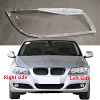 Untuk BMW Seri 3 E90 E91 2005 2006 2007 2008 2009 2010 2011 2012 Penutup Lensa Lampu Depan Halogen Cangkang Lampu Mobil Kaca Penutup Lampu