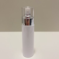 Bouteille en plastique cosmétique couleur argent anneau pompe de pulvérisation PET bouteille de pulvérisation Toner Fine brume 100ml 120ml 150ml
