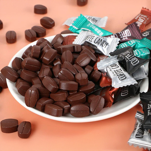 Bulk Supply Pocket Sized Energy Boiled <strong>Sweets</strong> Individually <strong>Wrapped</strong> for Office Travel Strong Coffee Hard Candy - Product Image 2