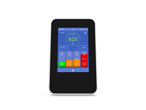 Monitor de Calidad del Aire Inalámbrico 7 en 1, Multifuncional, con Pantalla Automática, para Interiores, Oficina, TVOC, PM1, PM2.5, PM10, CO2, Modelo SA1800 - Product Image 2