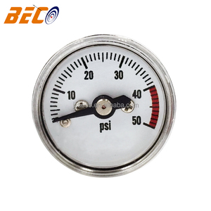 <span class=keywords><strong>Mini</strong></span> Baixa Paintball Cerveja Co2 Válvula Reguladora 1/8NPT Rosca 50psi <span class=keywords><strong>Mini</strong></span> Medidor De Pressão De Gás De Ar - Product Image 2