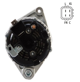 Alternateur à haut rendement 12V 130A 7S assemblage d'alternateur automobile pour <span class=keywords><strong>HONDA</strong></span> <span class=keywords><strong>ACCORD</strong></span> ACURA 2.4L alternateur de voiture 11390 104210-5890 - Product Image 3