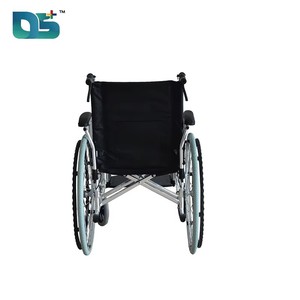Silla de Ruedas <span class=keywords><strong>Manual</strong></span> Portátil Ligera de Aluminio, Plegable y Fácil de Transportar, para Rehabilitación de Ancianos y Personas con Peso Elevado - Product Image 2