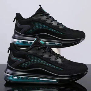 Chaussures de course légères à semelle épaisse pour hommes, respirantes, en maille, tendance, décontractées, polyvalentes - Product Image 6