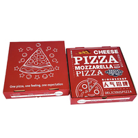 Boîtes à pizza isothermes en carton ondulé extra larges et recyclables avec poignée, personnalisables, en carton pour la conservation des aliments chauds, commandes personnalisées gratuites