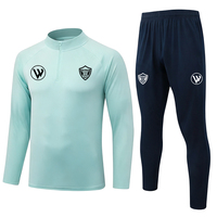 Trajes de Entrenamiento de Fútbol Transpirables de Secado Rápido para Hombre 2026, 100% Poliéster, Impresión Digital con Nombres y Números del Equipo, para Todas las Temporadas
