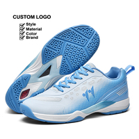 Chaussures de tennis respirantes, antidérapantes, amortissantes, résistantes à l'usure, offrant un soutien stable, pour hommes et femmes, pour les terrains intérieurs et extérieurs.