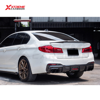 Diffuseur arrière en fibre de carbone sèche XTREME, diffuseur inférieur de pare-chocs arrière, diffuseur arrière pour BMW G30 G31 520i 530i 540i M550i
