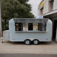 Remorque alimentaire mobile Coffee Street Remorque alimentaire personnalisable Street View