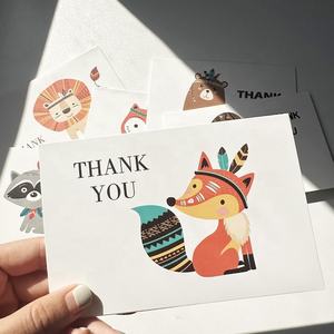 Kleurrijke Afdrukken Custom Logo Ansichtkaarten Cadeau Bruiloft Uitnodigingskaarten Kleine Visitekaartjes Wenskaart Voor Promotie - Product Image 5