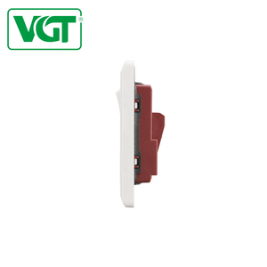 Interruptor de pared eléctrico de 2 entradas, toma VGT de China para enchufe de PC, accesorios eléctricos, estándar británico, 13A - Product Image 2