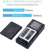 Eyoyo Portable Mini 1D Bluetooth 2.4G sans fil filaire inventaire lecteur de codes à barres téléphone lecteur de codes à barres pour iPhone Android