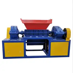 2022 High quality scrap metal shredding machine twin Shaft tire shredder for sale