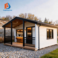 Casa Contenedor Expandible Moderna de Instalación Rápida de 20 pies/40 pies, 2, 3 o 4 Dormitorios, Casa Modular Prefabricada