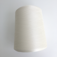 Fil de Soie 100% Naturel Blanc Mercerisé 20/22D pour Tricot Manuel, Tissage, Broderie et Couture