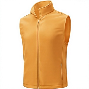 Men's Winter <b>Fleece</b> Vest Lightweight Sleeveless Jacket Stand Golf Running Hiking Breathable Warm Outdoor Sports Wholesale Bulk - Product Image 4