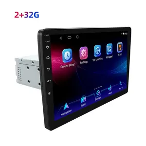 10Inch Auto Radio 2 + 32Gb Android 10 Dsp Rds Bt5.0 Android Auto Carpaly 1Din Universele Gps Navigatie radio Auto Stereo