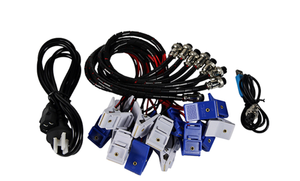 EBC-X testador de capacidade de bateria de lítio, 8 canais, 18650, carga e descarga, 10a, teste de envelhecimento do ciclo