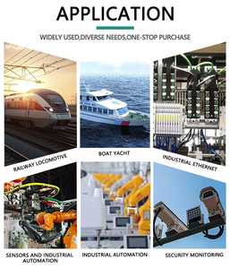 M12 8 pin x Mã nữ để RJ45 nữ thẳng <span class=keywords><strong>Adapter</strong></span> công nghiệp không thấm nước hàng không điện Thông tư <span class=keywords><strong>Adapter</strong></span> kết nối - Product Image 6