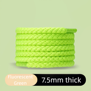 Cordones trenzados de algodón de color natural 100% personalizados cordones de zapatos de cuerda para zapatillas SB <span class=keywords><strong>Dunk</strong></span>/AJ cordones de zapatos de cuerda - Product Image 6