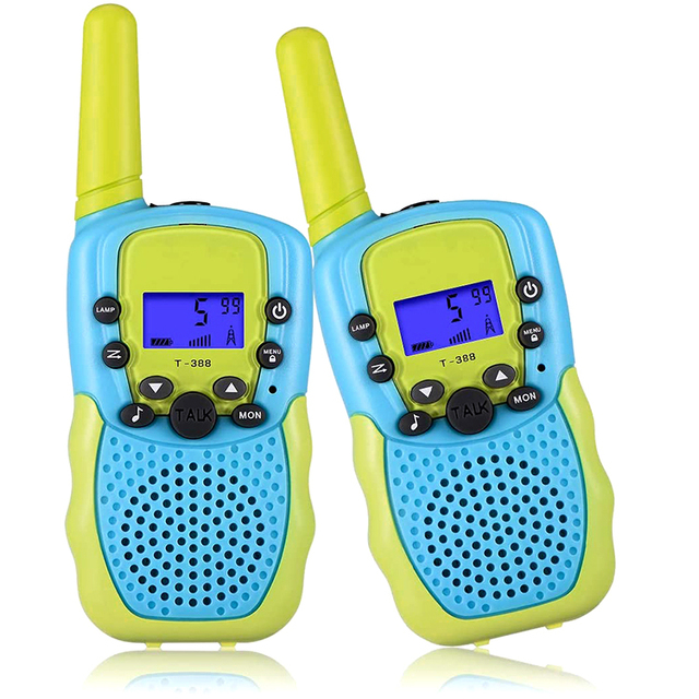 Combi Color Walkie Talkie 22 Channels Long Range 0.5W Output Power Two Way Radios Flashlight