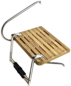 Échelle Alastin <span class=keywords><strong>en</strong></span> bois de teck <span class=keywords><strong>en</strong></span> acier inoxydable 316, la plus populaire pour la <span class=keywords><strong>piscine</strong></span> de Yacht - Product Image 4