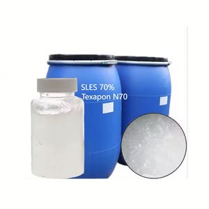 70% SLES Produits chimiques quotidiens Détergent Shampoing Savon Matière Sulfate de lauryl éther de sodium 70 Texapon N70 - Product Image 1