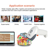 EDOO Scanner de codes à barres 1D/2D avec poignée H41-10 confortable USB Plug and Play Vente en gros pour supermarché Type d'interface Com