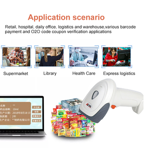 EDOO H41-10 rahat sap USB tak ve çalıştır 1D/2D barkod tarayıcı toptan süpermarket kullanımı için Com arayüzü tipi - Product Image 5