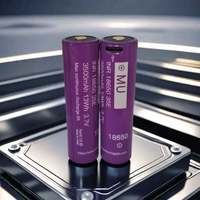 Batería Recargable MU INR18650-35E 18650 de Iones de Litio de 3500 mAh con Puerto de Carga Tipo C Integrado, Certificación CE y RoHS, para Linterna y Banco de Energía