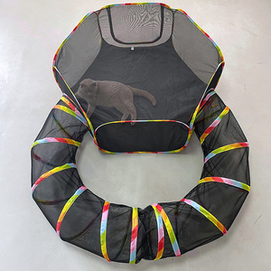 Fabricant Vente de Gros Grand Tunnel Chat Pliable Pliable Respirant - Product Image 2