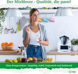 <span class=keywords><strong>Tabla</strong></span> Deslizante para <span class=keywords><strong>Thermomix</strong></span> TM5/TM6, <span class=keywords><strong>Tabla</strong></span> Deslizante de Acrílico Premium, Movimiento sin Esfuerzo y Soporte Seguro - Product Image 2