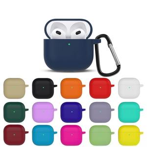 Funda de silicona multicolor para auriculares inalámbricos para <span class=keywords><strong>Airpods</strong></span> pro/Pro2/4 gen, funda protectora a prueba de golpes - Product Image 6