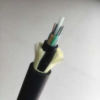 Cable Óptico ASU para Exteriores, Precio de Fábrica, 60/80 G652D Monomodo FTTH, 2-48 Hilos, Cubierta de PVC LSZH, 4km/Rollo