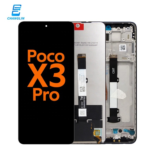 For xiaomi Poco X3 Pro Lcd Factory Digitizer Assembly Panel Oled Complete Combo Mi Phone Replacement
