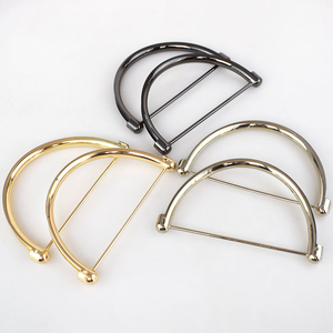 Qcc 11cm phần cứng Phụ kiện Túi Xách Khóa Vai Túi <span class=keywords><strong>Clasp</strong></span> thay thế D Nhẫn Túi xử lý khóa - Product Image 1
