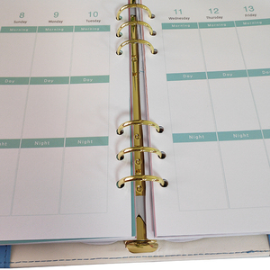 Échantillon Gratuit : Agendas Spirales pour Filles <span class=keywords><strong>2023</strong></span> en Cuir/Tissu, Planificateur Mensuel Personnalisable avec Pages à Onglets Indexés – Cadeau - Product Image 5