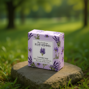 สบู่ลาเวนเดอร์ 100 กรัม สูตร K Beauty สำหรับการดูแลผิวประจำวัน เหมาะสำหรับทุกสภาพผิว - Product Image 3