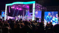 Pantalla LED Gigante para Interiores de 500x500 mm, Fondo de Escenario, Video Wall P2.6 P2.9 P3.91 P4.81, Empalme sin Costuras, Pantalla de Alquiler para Elevador