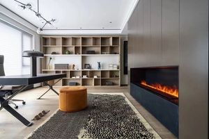Insert de Cheminée à Éthanol Moderne de Haute Qualité, <span class=keywords><strong>Homologué</strong></span> CE, Flamme LED Intérieure, Construction en Acier, pour Salons d'Appartements - Product Image 5