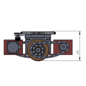 <span class=keywords><strong>AGV</strong></span> de tracción diferencial de 750W 48V de carga pesada rueda de conducción de aplicar para acechando tipo <span class=keywords><strong>agv</strong></span> con dirección - Product Image 6