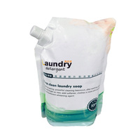 Bouchon de support de liquide en plastique PET personnalisé 1L 2L 3L 4L 5L pour sac de poche à bec verseur pour détergent à lessive pour le stockage du lait