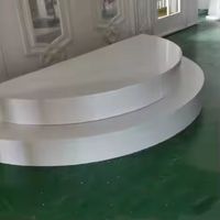 Scène de danse élégante et économique, décoration de toile de fond de mariage, plateforme de scène pour fête, scène en acrylique pour événement et décoration de mariage